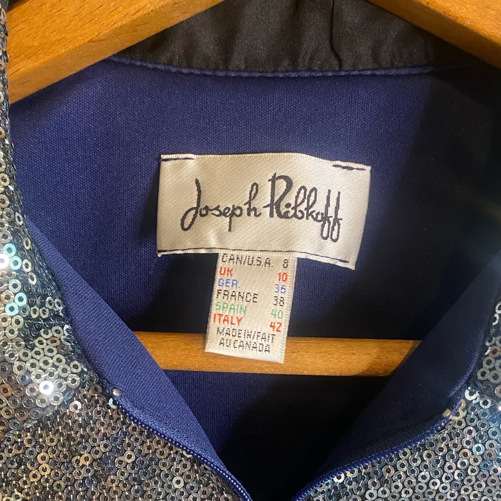 Joseph Ribkoff Silver Sequin Jacket - image 6